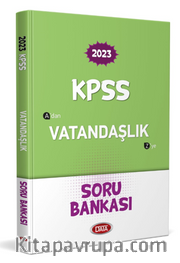 2023 KPSS A'dan Z'ye Vatandaşlık Soru Bankası 