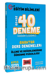 2023 KPSS Eğitim Bilimleri Ölçme Değerlendirme ve Öğrenme Psikolojisi Anahtar Ders Denemeleri Tamamı Çözümlü 20+20 40 Deneme Sınavı