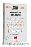 2023 KPSS Eğitim Bilimleri Rehberlik ve Özel Eğitim Yaprak Test