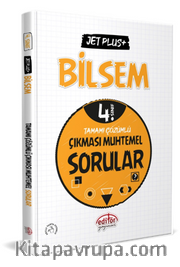 4. Sınıf Bilsem Jet Plus+ Tamamı Çözümlü Çıkması Muhtemel Sorular