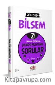 2.Sınıf Bilsem Jet Plus+ Tamamı Çözümlü Çıkması Muhtemel Sorular