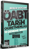 2023 ÖABT Tarih Öğretmenliği Tamamı Çözümlü 10 Deneme Sınavı 