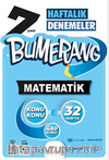 7. Sınıf Bumerang 32 Haftalık Matematik Denemeleri 