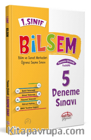 1.Sınıf Bilsem Tamamı Çözümlü 5 Fasikül Deneme Sınavı 