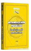 2023 KPSS Vatandaşlığın Pusulası Pratik Şematik Ders Notları 