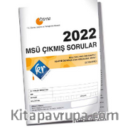 2022 MSÜ Çıkmış Sorular Tıpkı Basım Kitapçığı