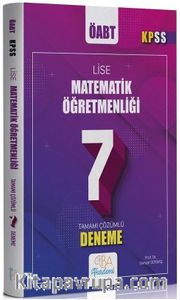 ÖABT Lise Matematik Öğretmenliği 7 Deneme Çözümlü 
