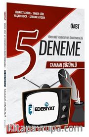 ÖABT Türk Dili Edebiyatı 5 Deneme Çözümlü 