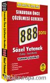 DGS 888 Sözel Yetenek Çözümlü Soru Bankası