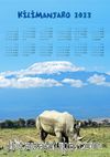 2023 Takvimli Poster - Yüksekler - Kilimanjaro