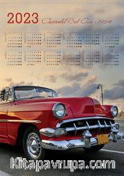 2023 Takvimli Poster - Arabalar - Chevrolet