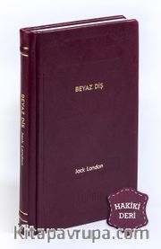 Beyaz Diş (Hakiki Deri, Ciltli, İplik Dikişli)