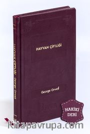 Hayvan Çiftliği (Hakiki Deri, Ciltli, İplik Dikişli) 