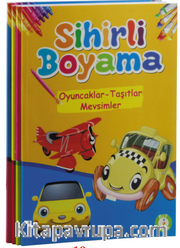 Sihirli Boyama Seti (4 Kitap Takım)