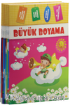 Büyük Boyama Seti (8 Kitap Takım)