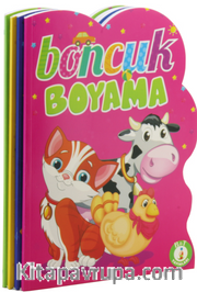 Boncuk Boyama Seti (Şekilli - 4 Kitap Takım)
