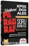 KPSS DGS ALES Muhtemel Paragraf Konu Özetli Soru Bankası 