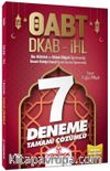 ÖABT Din Kültürü ve Ahlak Bilgisi Öğretmenliği 7 Deneme Tamamı Çözümlü