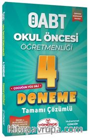 ÖABT Okul Öncesi Öğretmenliği Çocuğun Yüz Dili 4 Deneme Tamamı Çözümlü
