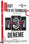 ÖABT Fen ve Teknoloji Öğretmenliği 5 Deneme Dijital Çözümlü