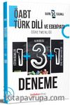 ÖABT Türk Dili ve Edebiyatı 5 Deneme Dijital Çözümlü