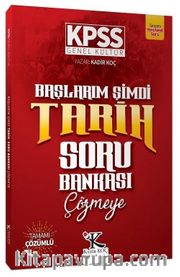 KPSS Başlarım Şimdi Tarih Soru Bankası Çözmeye