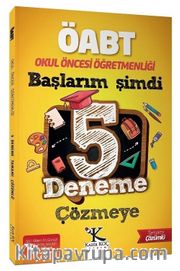 ÖABT Okul Öncesi Öğretmenliği Başlarım Şimdi 5 Deneme Çözmeye 