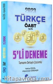 2023 ÖABT Türkçe Öğretmenliği 5 li Deneme Çözümlü 