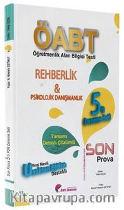 ÖABT Rehberlik Son Prova 5 Deneme Çözümlü 