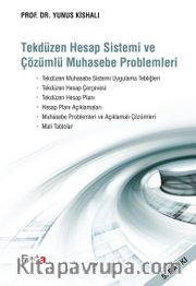 Tek Düzen Hesap Sistemi ve Çözümlü Muhasebe Problemleri