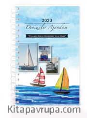 2023 Denizciler Ajandası - Renkli Spiralli (Büyük Boy)