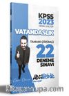 2023 KPSS Vatandaşlık Tamamı Çözümlü 22 Deneme Sınavı