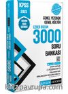 2023 KPSS Genel Yetenek Genel Kültür Ezberbozan 3000 Soru Bankası