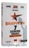 2023 KPSS Eğitim Bilimleri Tüm Dersler Tamamı Çözümlü Şampiyon 7 Deneme