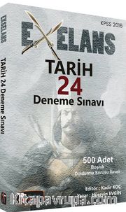 2016 KPSS Exelans Tarih 24 Deneme Sınavı