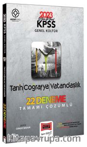 2023 KPSS Hedef Serisi IYI Genel Kültür (Tarih-Coğrafya-Vatandaşlık) Tamamı Çözümlü 22 Deneme Sınavı 