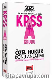 2023 KPSS A Grubu Özel Hukuk Konu Anlatımı