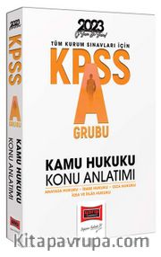 2023 KPSS A Grubu Kamu Hukuku Konu Anlatımı 