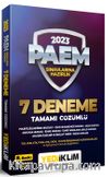 2023 PAEM Sınavlarına Hazırlık Tamamı Çözümlü 7 Deneme