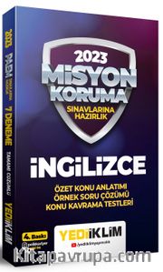 2023 Misyon Koruma Sınavlarına Hazırlık İngilizce Konu Anlatımı