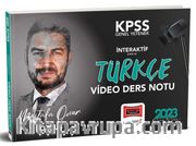 2023 KPSS Genel Yetenek İnteraktif Serisi Türkçe Video Ders Notları