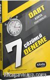 2016 ÖABT Kimya Öğretmenliği 7 Çözümlü Deneme