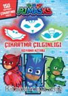 Pjmask Çıkartma Çılgınlığı Boyama Kitabı