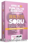 2023 ÖABT Türk Dili ve Edebiyatı Öğretmenliği Berceste Tamamı Çözümlü Soru Bankası