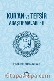 Kur’an ve Tefsir Araştırmaları 2