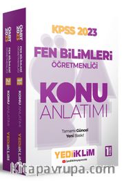 2023 ÖABT Fen Bilimleri Öğretmenliği Konu Anlatım Seti (2 Cilt)