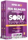 2023 ÖABT Fen Bilimleri Öğretmenliği Tamamı Çözümlü Soru Bankası Seti (2 Cilt)