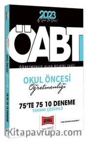2023 KPSS ÖABT Okul Öncesi Öğretmenliği Tamamı Çözümlü 10 Deneme 