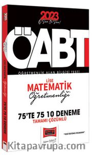 2023 KPSS ÖABT Lise Matematik Öğretmenliği Tamamı Çözümlü 10 Deneme 