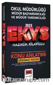 2023 EKYS Okul Müdürlüğü, Müdür Başyardımcılığı ve Müdür Yardımcılığı Konu Anlatımı ve Çözümlü Testler 